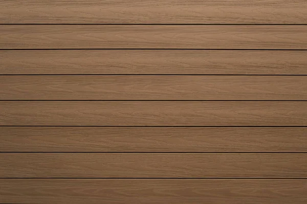 Exterior Wooden Decking Flooring Isolated White Background — Zdjęcie stockowe