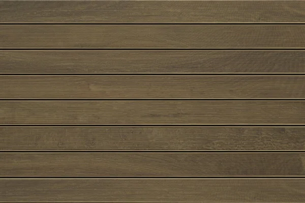 Exterior Wooden Decking Flooring Isolated White Background — Fotografia de Stock