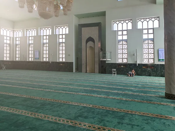 Intérieur Mosquée King Fahd Sarajevo Bosnie Herzégovine — Photo