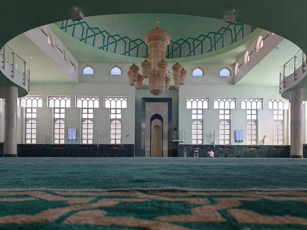 Interior Mezquita Rey Fahd Sarajevo Bosnia Herzegovina —  Fotos de Stock