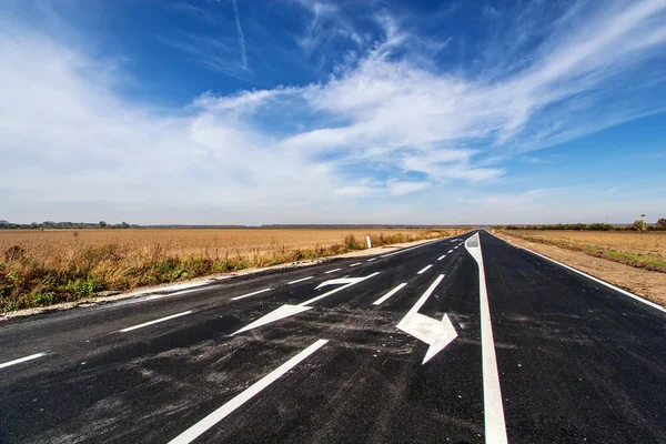 Asphalt road — Stock Photo, Image