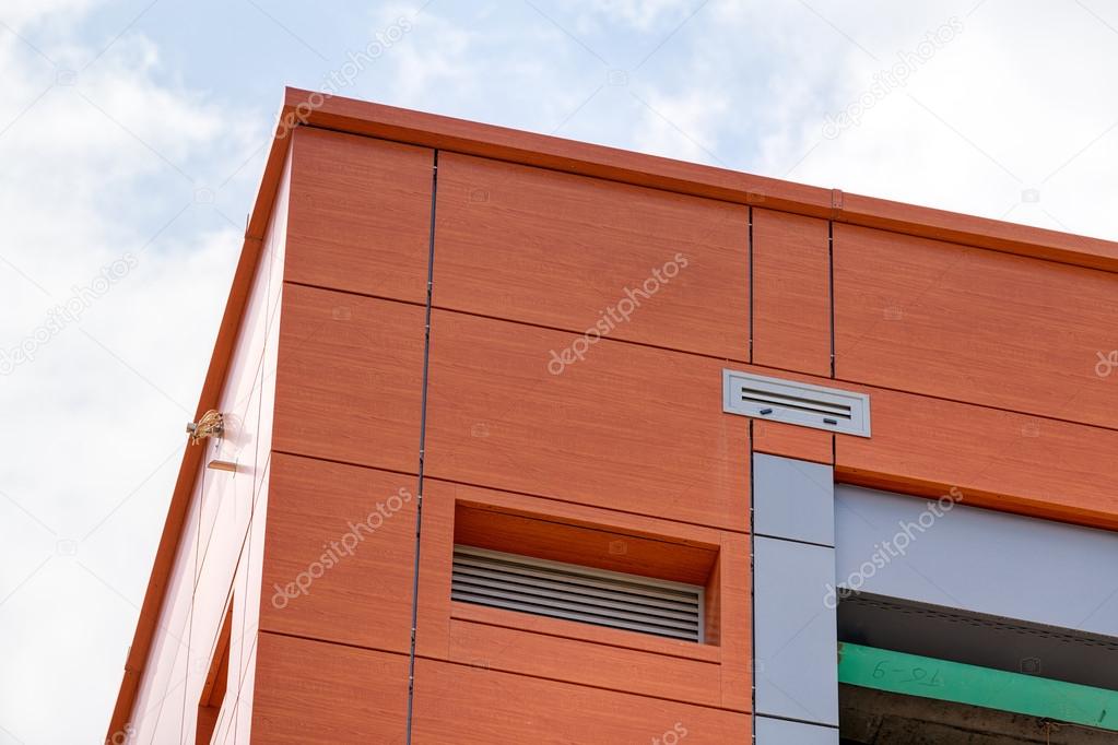 Aluminum facade