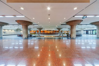 Interior of metro station