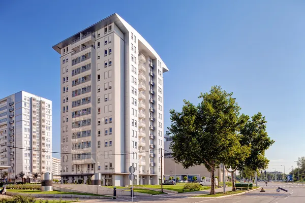 Nuevo complejo de edificios residenciales — Foto de Stock