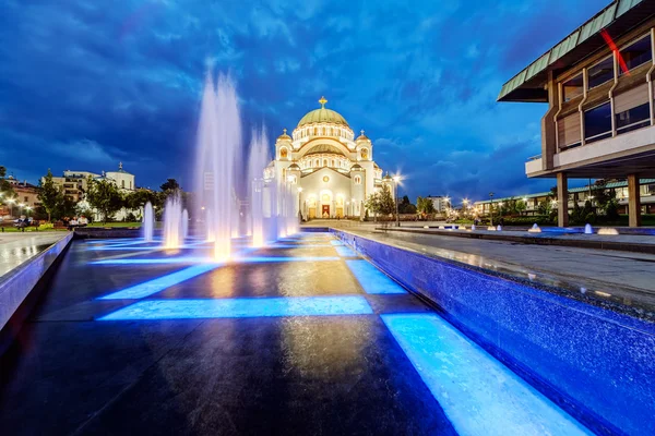 Templo de sava santo — Fotografia de Stock