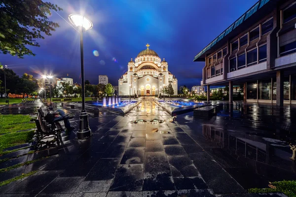 Saint Sava temppeli — kuvapankkivalokuva