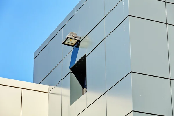 Hliníkové fasády a provedení alubond panely — Stock fotografie