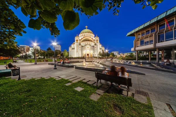 Saint Sava temppeli — kuvapankkivalokuva