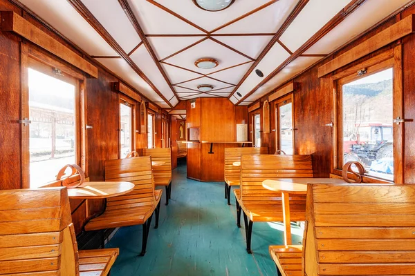 Luxury old train carriage — Stock Photo, Image