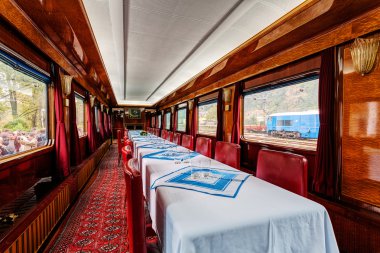 lüks eski tren vagonu