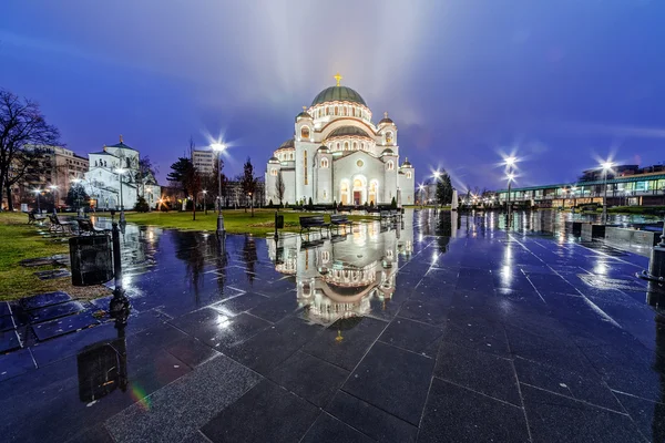 Templo de sava santo — Fotografia de Stock