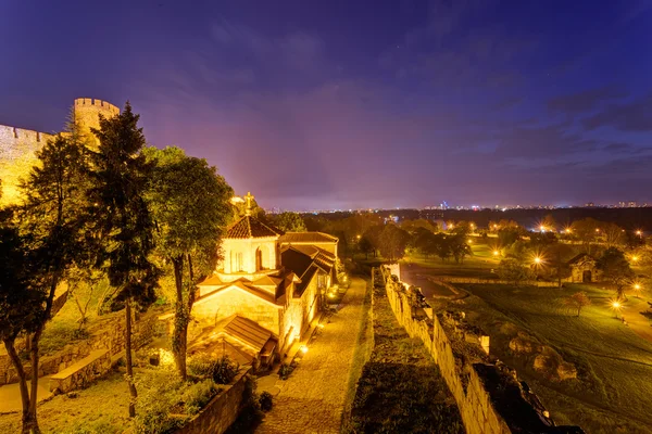 Белград фортеці і Калемегдан парк — стокове фото