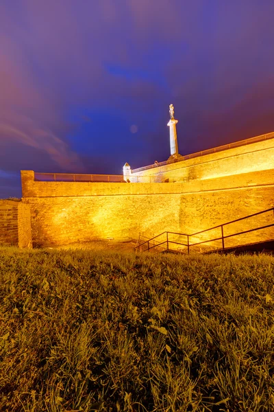 Festung Belgrad und Kalemegdan-Park — Stockfoto