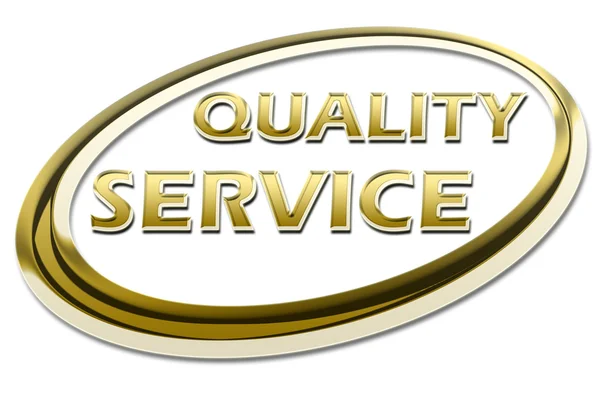 Quality service certificaat — Stockfoto