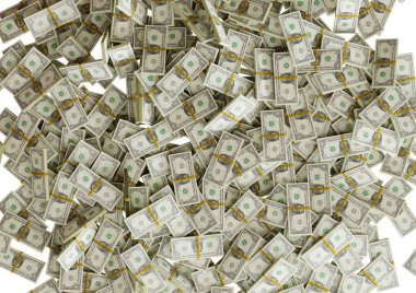 İki ABD Doları 'nın büyük yığını iş, finans ve haber geçmişi için büyük çözünürlük