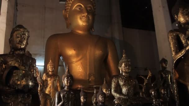 Изображение Будды — стоковое видео
