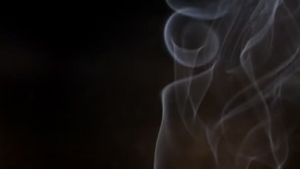 White smoke — Stock Video