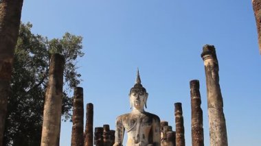 Buda heykelinin sukhothai Tarih Parkı, Tayland.