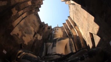 Buda heykelinin sukhothai Tarih Parkı, Tayland.