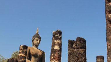 Buda heykelinin sukhothai Tarih Parkı, Tayland.