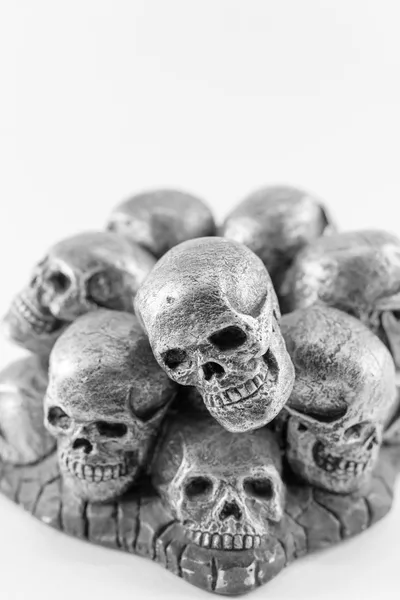 Simulation human skull — Stock Photo, Image