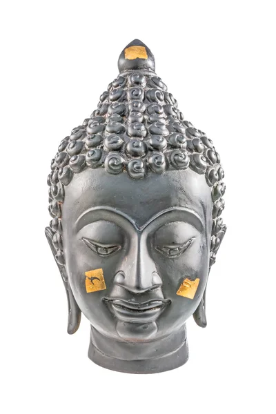 Buddhakopf isoliert — Stockfoto