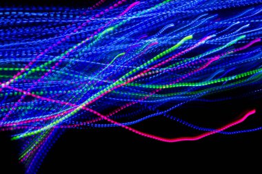 Soyut renkli ışıklandırma efekti arka planı