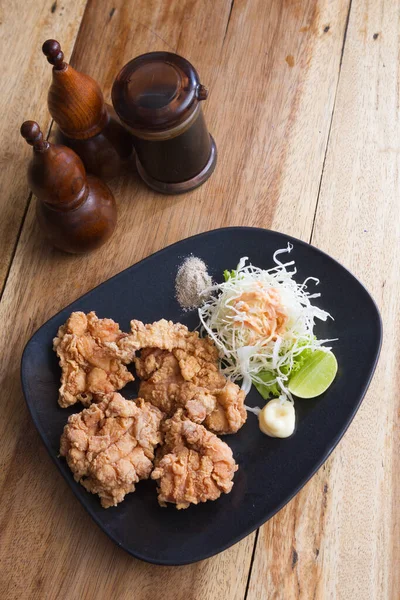 Курица Фритюре Японская Еда — стоковое фото
