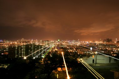 Durban Güney Afrika star yollar ile gece 