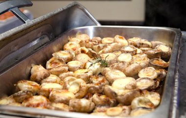 ızgara mantar bain-marie tepsisi