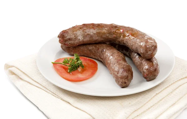 전통적인 남쪽 아프리카 boerewors — 스톡 사진