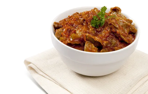 Traditional South African Chicken Gizzard Chutney — Stock Photo, Image