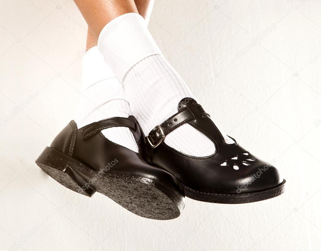 Dangling Girls School Shoes Stock Photo by ©stockbp 42966447