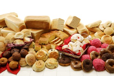 tatlı ve tuzlu pişmiş ürünler
