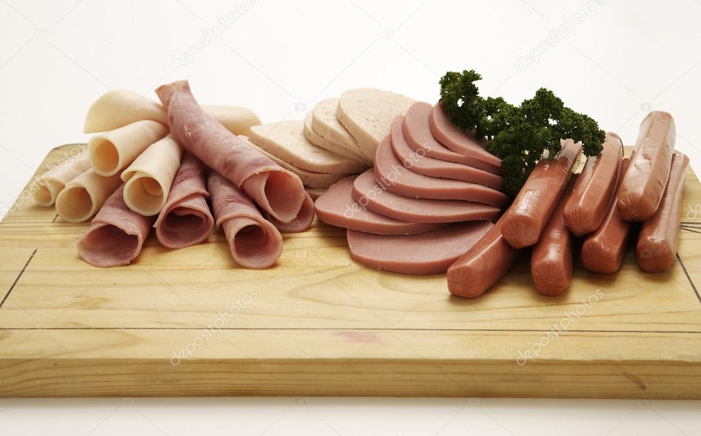 Cold Deli Meat Collection — Stock Photo © stockbp 47470735