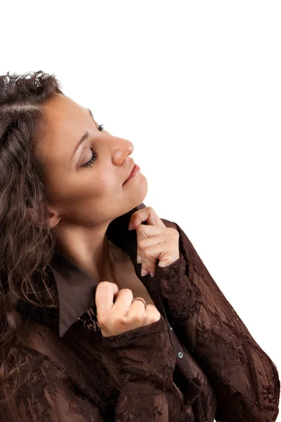 Sexy wellbeing pose — Stock Photo, Image