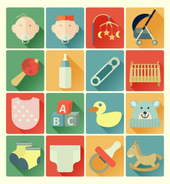 simgeler bebek seti