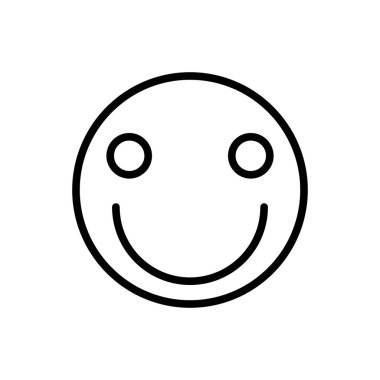 yüz simgesi, baş simge vektör illüstrasyonu