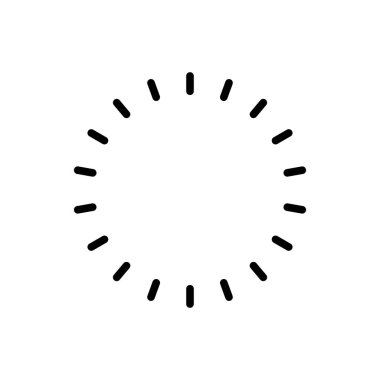 ışık simgesi, parlak simge vektör illüstrasyonu