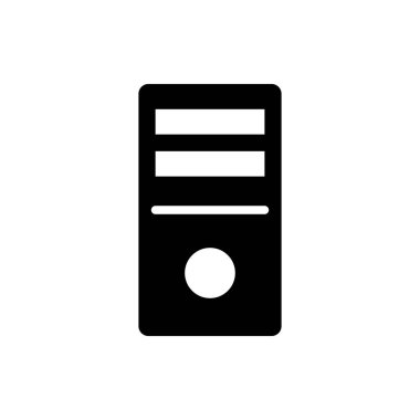 pc simgesi, bilgisayar simgesi vektör illüstrasyonu