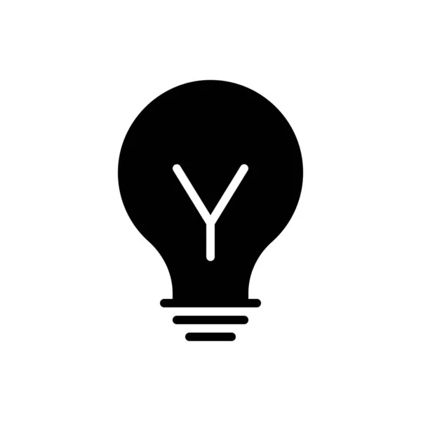 Light Icon Bright Icon Vector Illustration — Stock Vector