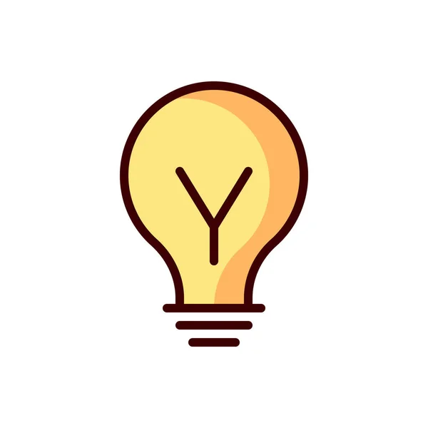 Licht Symbol Helle Icon Vektor Illustration — Stockvektor