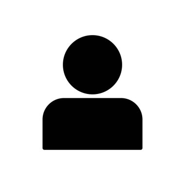 Hesap simgesi, profil simgesi vektör illüstrasyonu