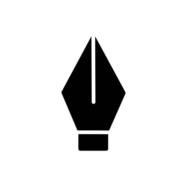 Stift Symbol Schreiben Symbol Vektor Illustration — Stockvektor