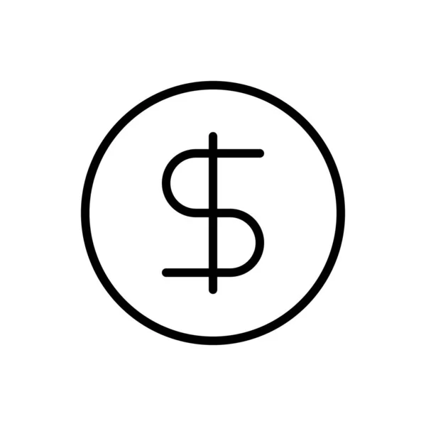 Cash Icon Money Icon Vektorgrafische Darstellung — Stockvektor