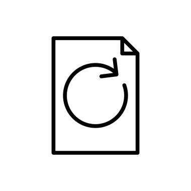 Geçmiş simgesi, zamanlayıcı simgesi vektör illüstrasyonu