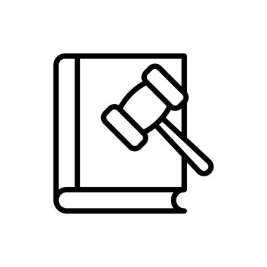 kanun simgesi, yargıç simgesi çizimi