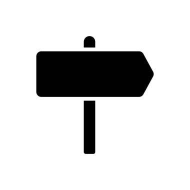 Adres simgesi, konum simgesi vektör illüstrasyonu