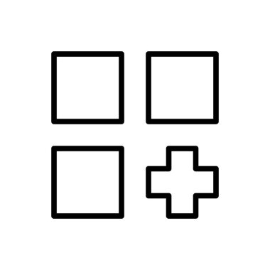 mobil uygulama simgesi vektör illüstrasyonu