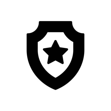 kalkan simgesi, koruma simgesi vektör illüstrasyonu